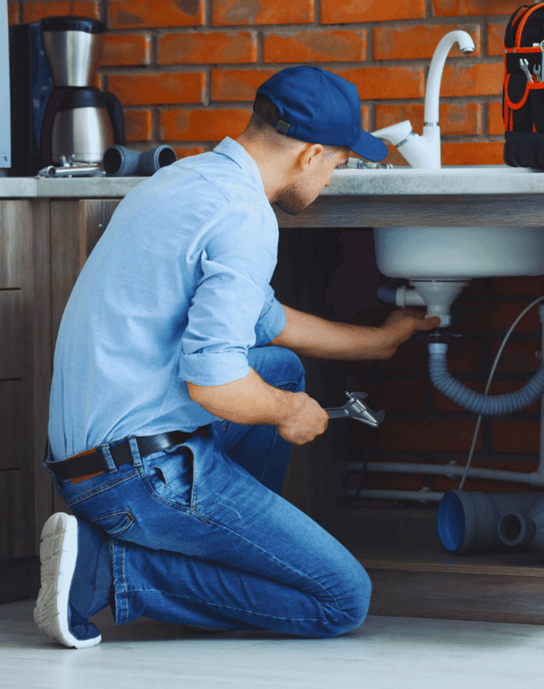Expert plumber providing Reverse Osmosis service