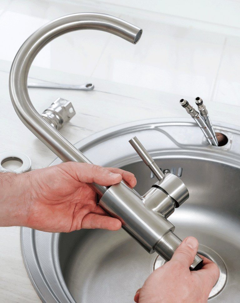 Kitchen and bathroom plumbing services