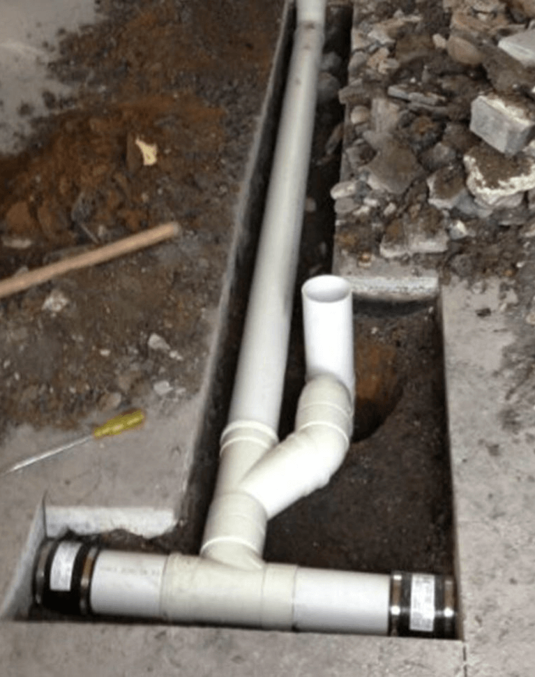 Slab leak repair service