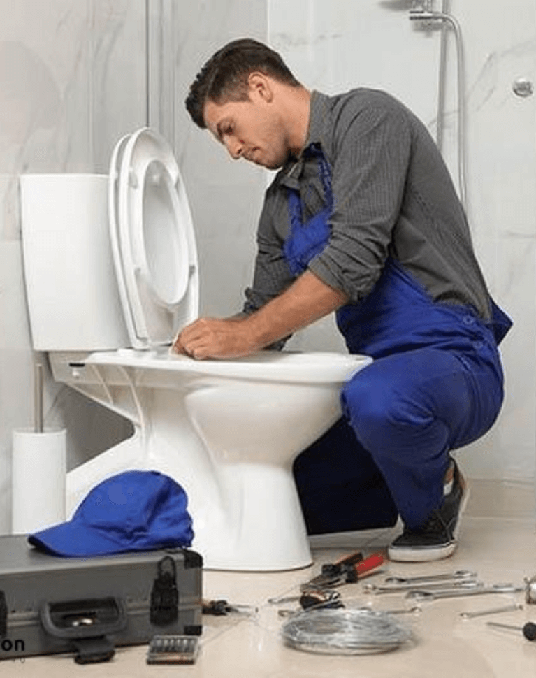 Toilet installation and repair service