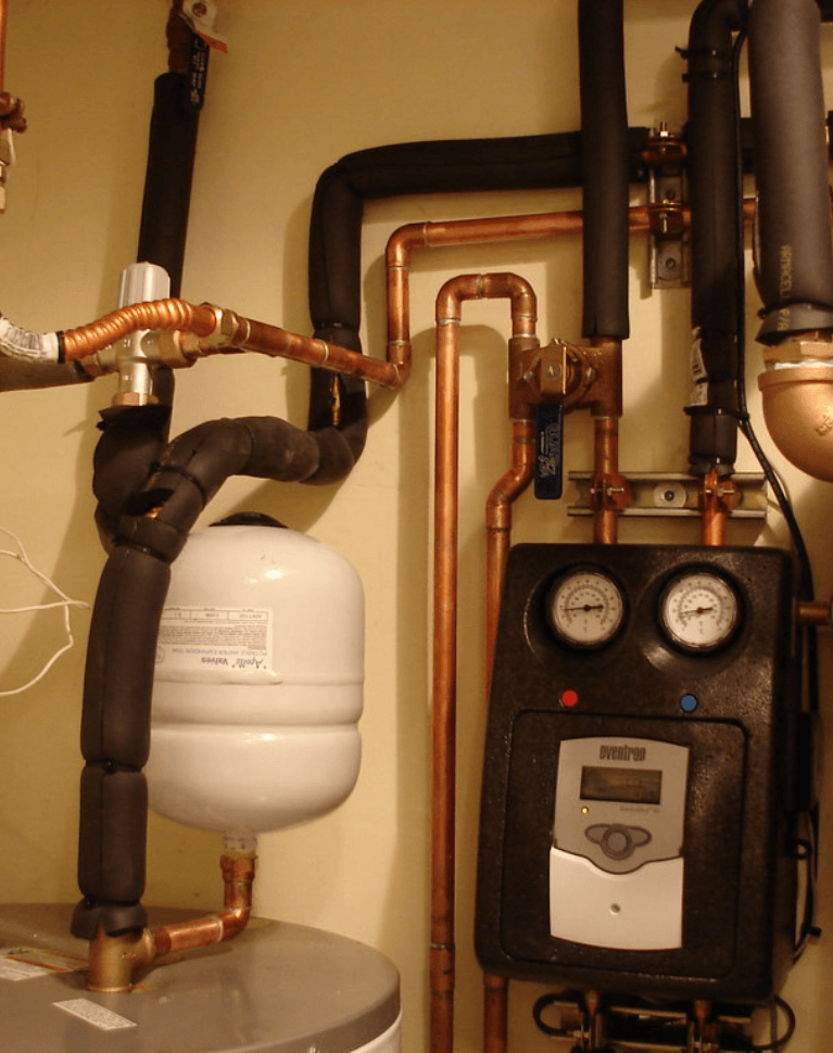 Tankless water heater installation service