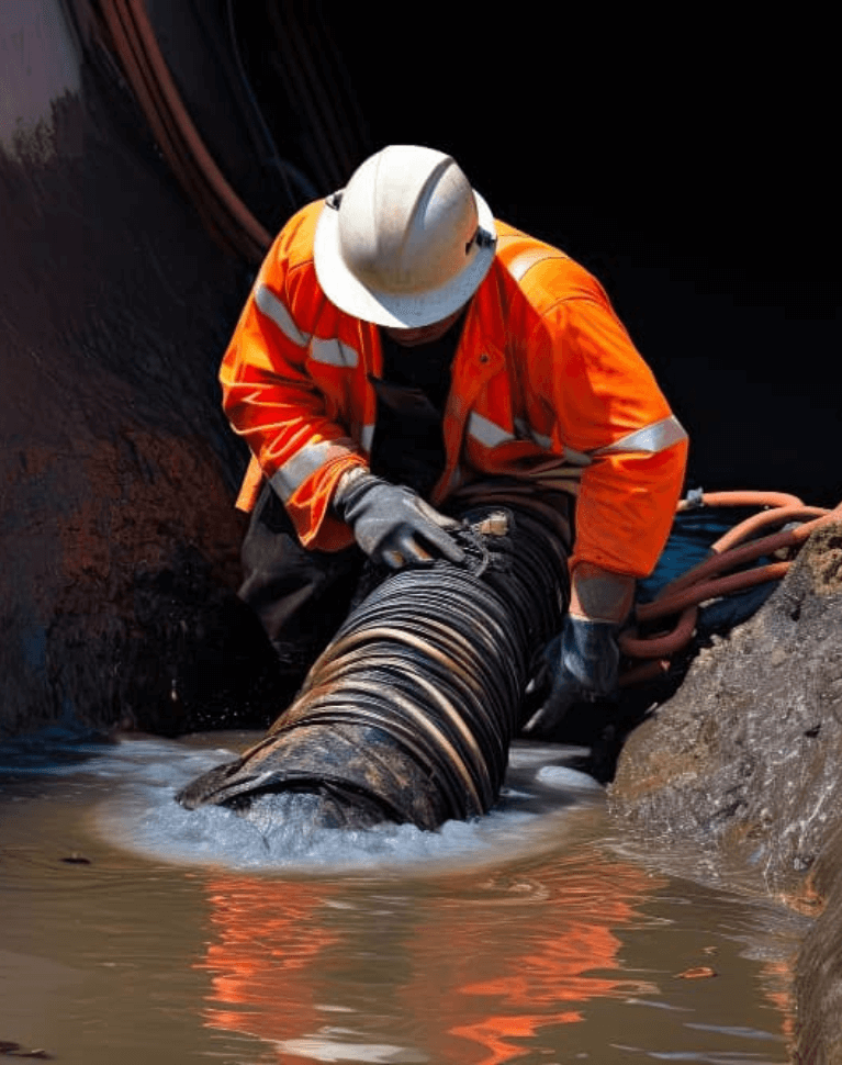 Hydro jetting drain cleaning service