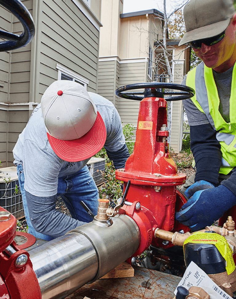 Backflow testing and prevention service