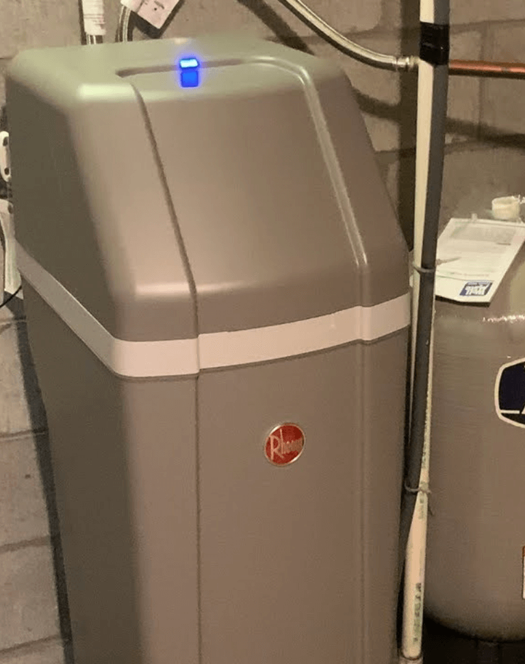 Water softener system installation service